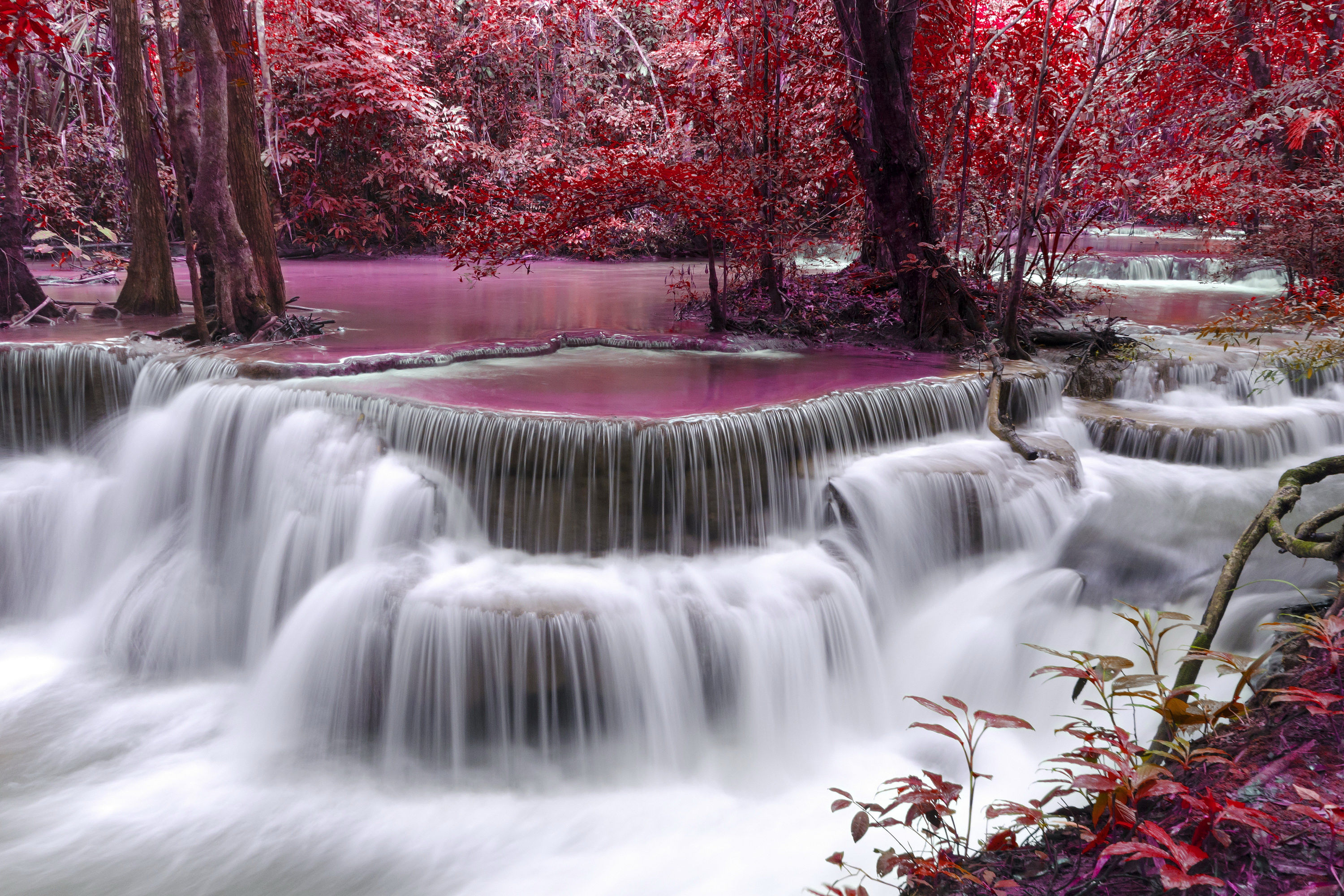 Fonds D cran Cascades D eau MaximumWallHD